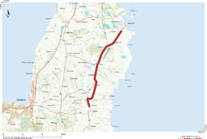 http://Karta%20med%20markerad%20streckning%20för%20utbyggnaden%20av%20ledningsnätet%20för%20vatten%20och%20avlopp%20mellan%20Egby%20och%20Kårehamn.